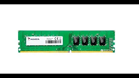 Распаковка оперативной памяти ADATA DDR4-2666 8192MB PC4-21300 Premier (AD4U266638G19-S) из Rozetka