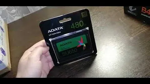 Lite обзор твердотельного накопителя ADATA SU 650 на 480 гб