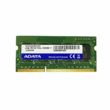 Оперативная память ADATA SODIMM DDR3 4Гб 1600MHz 1x4 ГБ (AO1L16BC4R1-BUES)