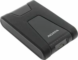 Внешний HDD ADATA AHD650-2TU31-CBK HD650 Black USB3.1 Portable 2.5" HDD 2Tb EXT (RTL)