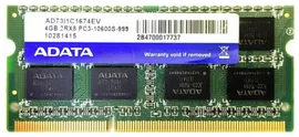 Оперативная память ADATA DDR3 AD73I1C1674EV 1x4 ГБ