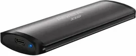 Твердотельный накопитель ADATA 256GB SE760 External SSD USB 3.2 Gen2 Type-C, серый