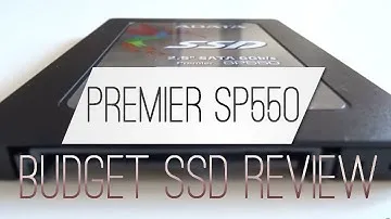 ADATA Premier SP550 SSD Review- Viel drin für wenig Geld? |TechKarton (German)
