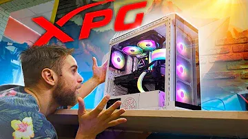 Самая красивая XPG СБОРКА ПК за 123000 Рублей 🔥😍 HappyPC