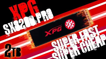 Твердотельный накопитель XPG SX8200 Pro 2 ТБ M.2 PCIe NVME: распаковка, установка и обзор