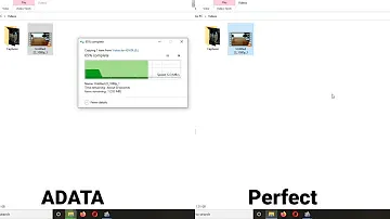 ADATA uv360 Vs Perfect Dataman 32GB flashdrive speed test | pendrive