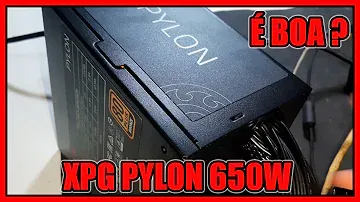 Fonte XPG Pylon 650w | Aguenta Ryzen 5 5600 + RTX 3060 TI ?