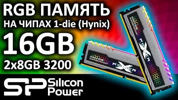 Оперативная память Silicon Power XPOWER Turbine RGB kit DDR4 16GB 2x8GB SP016GXLZU320BDB