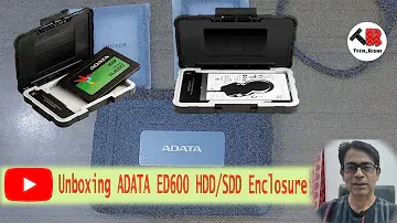 ADATA ED600 SSD Enclosure Unboxing and Review- Best SSD/HDD External Enclosure [Hindi] [2022]