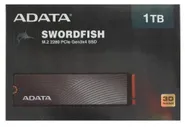 M.2 2280 1TB Adata Swordfish Client SSD Aswordfish-1t-c PCIe Gen3x4 with NVMe, 1800/1400, Iops 180/1