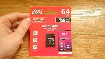 microSDXC 64Gb class 10 UHS-1 GoodRam (Обзор и тестирование)