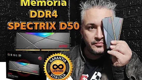 👉 Memória com Garantia Vitalícia !!! DDR4 XPG SPECTRIX D50 RGB  Review e Configuração do XMP na BIOS