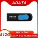 USB Флеш-накопитель ADATA UV128 512 ГБ, голубой
