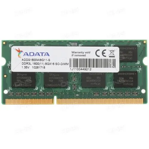Оперативная память SODIMM ADATA [ADDS1600W8G11-S] 8 ГБ