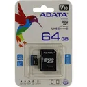 Карта памяти microSDXC 64Gb ADATA Premier, Class 10, UHS-I, U1 + адаптер