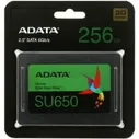 Твердотельный накопитель ADATA Ultimate SU650 256 ГБ SATA ASU650SS-256GT-R