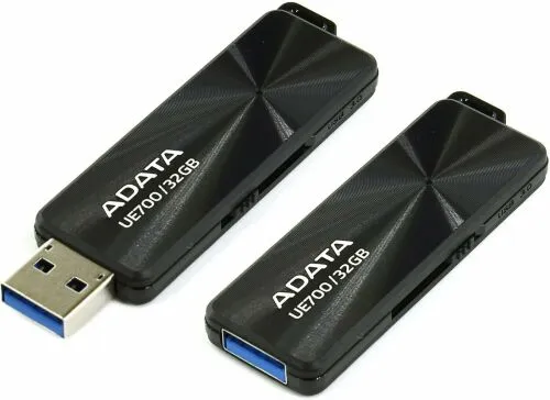 USB Флеш-накопитель ADATA UE700 Pro Black AUE700PRO-64G-CBK 32 ГБ, черный-0