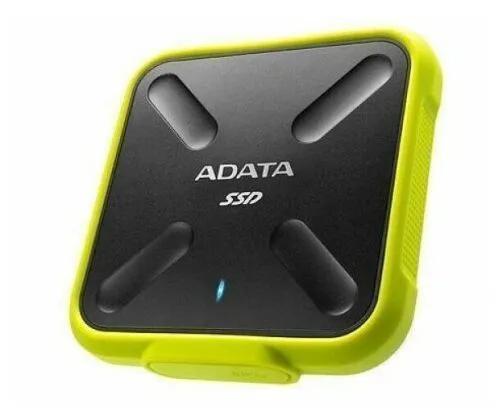 ADATA SSD жесткий диск USB3.2 512GB EXT. YELLOW ASD700-512GU31-CYL A-DATA-0