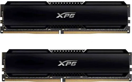 Оперативная память ADATA 16GB (2 x 8Gb) DDR4 UDIMM, XPG GAMMIX D20, 3600MHz CL18-22-22, 1.35V, Черный Радиатор