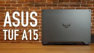 Обзор Asus TUF Gaming A15. Топовый Игровой Ноутбук!