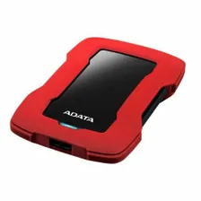 ADATA "2.5" 1TB HD330 [AHD330-1TU31-CRD] USB 3.1, LED Indicator, Shock Sensor Protection," Win/Mac/Linux, Red, RTL {20}, (465481)