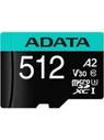 Карта памяти MICRO SDXC 512GB W/AD. AUSDX512GUI3V30SA2-RA1 ADATA ADATA