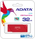 USB Флеш-накопитель ADATA Флэш драйв Adata 32GB, AUV330-32G-RRD 32 ГБ, красный