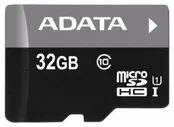 Карта памяти microSD (T-Flash) 32ГБ ADATA microSDHC Class 10 UHS-I A1 100/20 MB/s (SD адаптер)