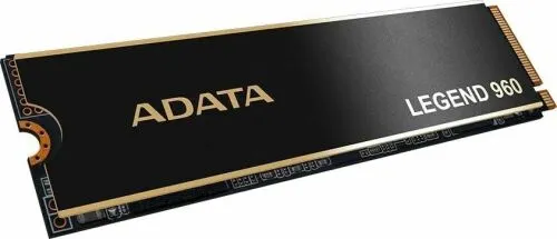 2 ТБ Внутренний SSD диск ADATA Твердотельный накопитель SSD 2TB LEGEND 960, M.2(22x80mm), NVMe 1.4, PCIe 4.0 x4, 3D NAND, R/W 7400/6800MB/s, IOPs 750 000/630 000, TBW 1560, DWPD 0.43, with t Heat Sink (5 лет) (ALEG-960-2TCS)-1