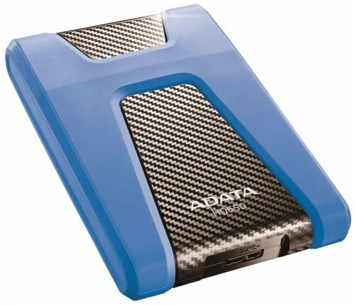 Портативный HDD ADATA HD650 1 Tb 2.5, USB 3.1, синий, AHD650-1TU31-CBL-4