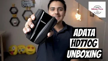 Adata HD770G External Hard Drive Unboxing 2TB | Adata HD770G Unboxing