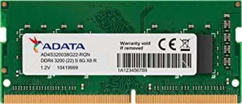 Модуль памяти 8GB ADATA AD4R320038G22-BSSC DDR4, 3200MT/s, R-DIMM, ECC, Reg, IC Samsung, 1.2V, Bulk