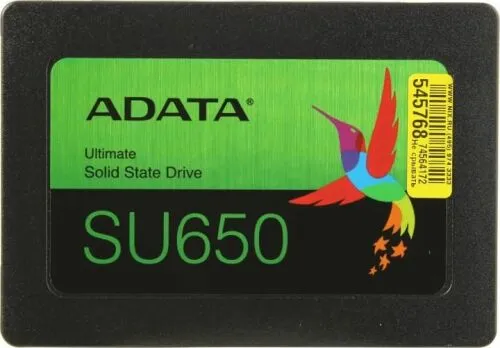 Твердотельный диск SSD 256 Gb SATA 6Gb/s ADATA Ultimate SU650 ASU650SS-256GT-R 2.5"