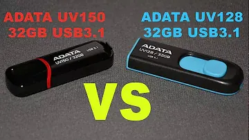 Adata UV150 vs Adata UV128 - Test (USB 3.1, 32GB)