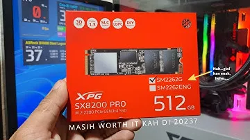 NVMe ber-DRAM Cache Termurah di 2023 - Worth it kah? | Review SSD ADATA XPG SX8200 PRO 512GB