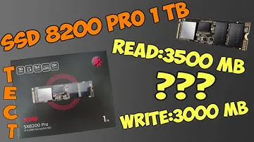 A-Data XPG SX8200 Pro 1 Tb  - РАСПАКОВКА, УСТАНОВКА, ТЕСТ