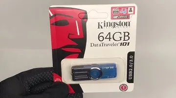 Флешка USB Flash Kingston DataTraveler SE9 64 ГБ цвет синий