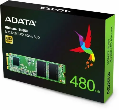 Твердотельный накопитель ADATA Ultimate SU650 ASU650NS38-480GT-C-3