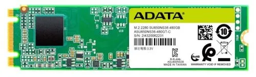 Твердотельный накопитель ADATA Ultimate SU650 480 ГБ M.2 ASU650NS38-480GT-C-2