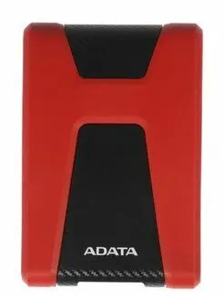 Жесткий диск ADATA AHD650-1TU31-CRD, 1TB, красный ADATA-1