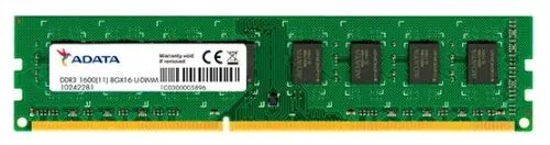 Оперативная память ADATA 4 ГБ DDR3 1600 МГц DIMM CL11 AD3U1600W4G11-S