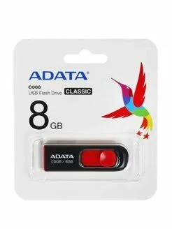 Флэш-накопитель ADATA AC008-8G-RKD USB2 8GB ADATA-1