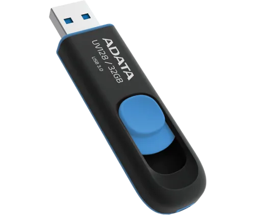 ADATA 32Gb USB3.2 AUV128-32G-RBE сине-черный-1