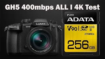 Panasonic GH5 All i 400Mbps recording test on ADATA Premier ONE SDXC UHS II U3 Class10 V90 SD card