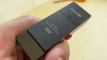 BUFFALO External SSD 1TB - Up to 600MB/s - USB-C - USB-A - USB 3.2 Gen 2