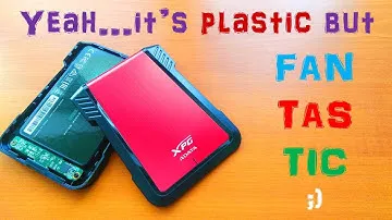 Unboxing and very first impression of a XPG - EX500 - ADATA - HDD / SSD enclosure-how about that :))