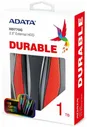 Внешний жёсткий диск 1Tb ADATA HD770G Red, RGB , RTL (AHD770G-1TU32G1-CRD)