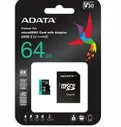 Карта памяти ADATA Premier Pro microSDXC 64 ГБ (AUSDX64GUI3V30SA2-RA1)