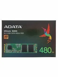 SSD диск ADATA SU650NS38 M.2/480GB [ASU650NS38-480GT-C] ADATA