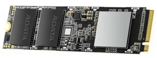 SSD M.2 ADATA 512 ГБ SX8100 (PCI-E 3.0 x4, до 3500/2400 Мбит/с, 300000 операций ввода-вывода, 3D TLC, DRAM, Nvm 1.3, 320 тбвт, 22x80 мм)-0